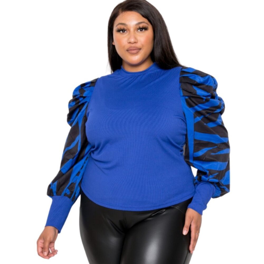 Plus Royally Puffed Top